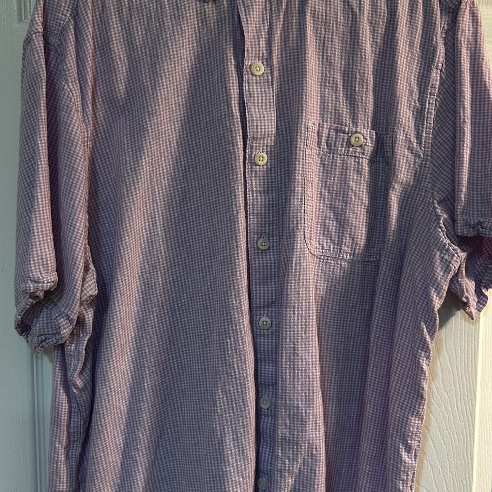 Men's Purple Checkered Shirt